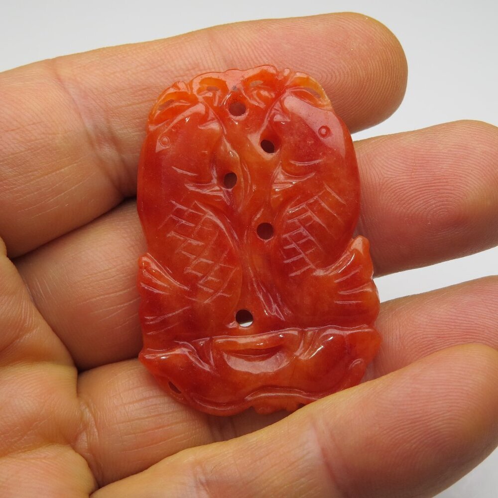 Jade Pendant Handmade Carved